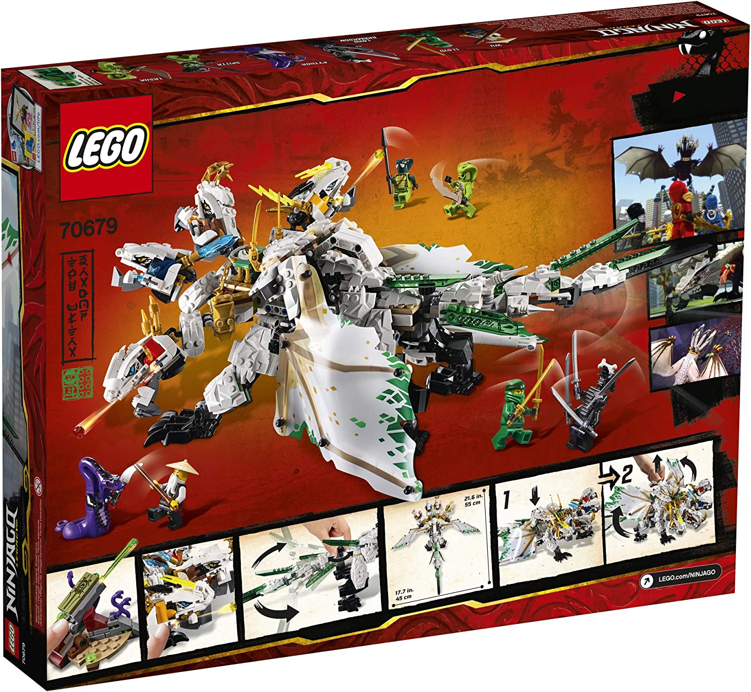 LEGO Ninjago Legacy The Ultra Dragon 70679 Building Sets - Toys - New - CaveGamers - Image 4