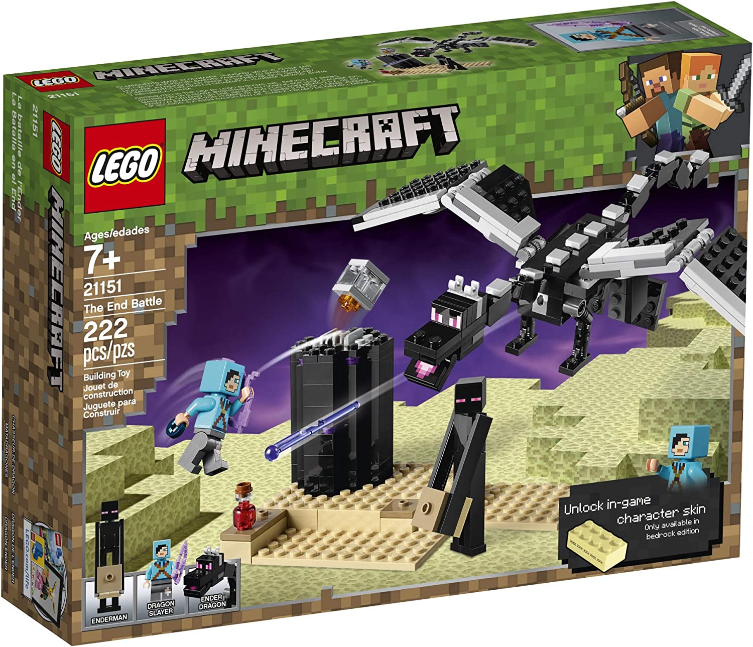 LEGO Minecraft The End Battle 21151 Building Sets - Toys - New - CaveGamers - Image 3