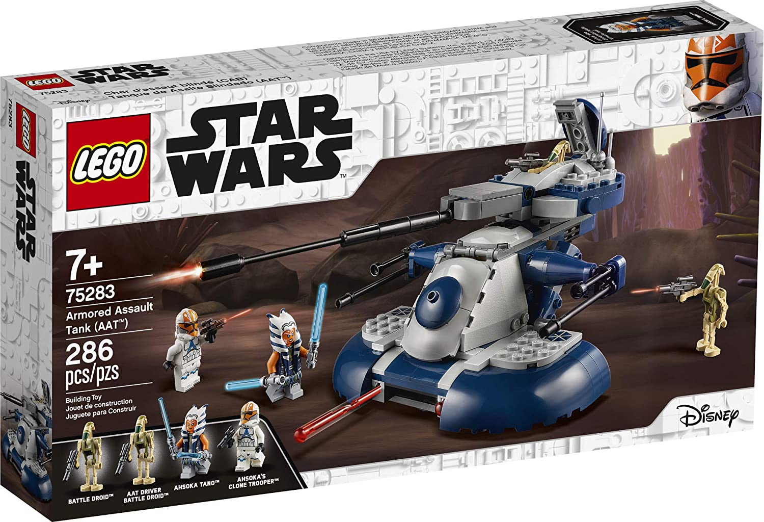 LEGO Star Wars The Clone Wars Armored Assault Tank (AAT) 75283 Building Sets - Toys - New - CaveGamers - Image 4