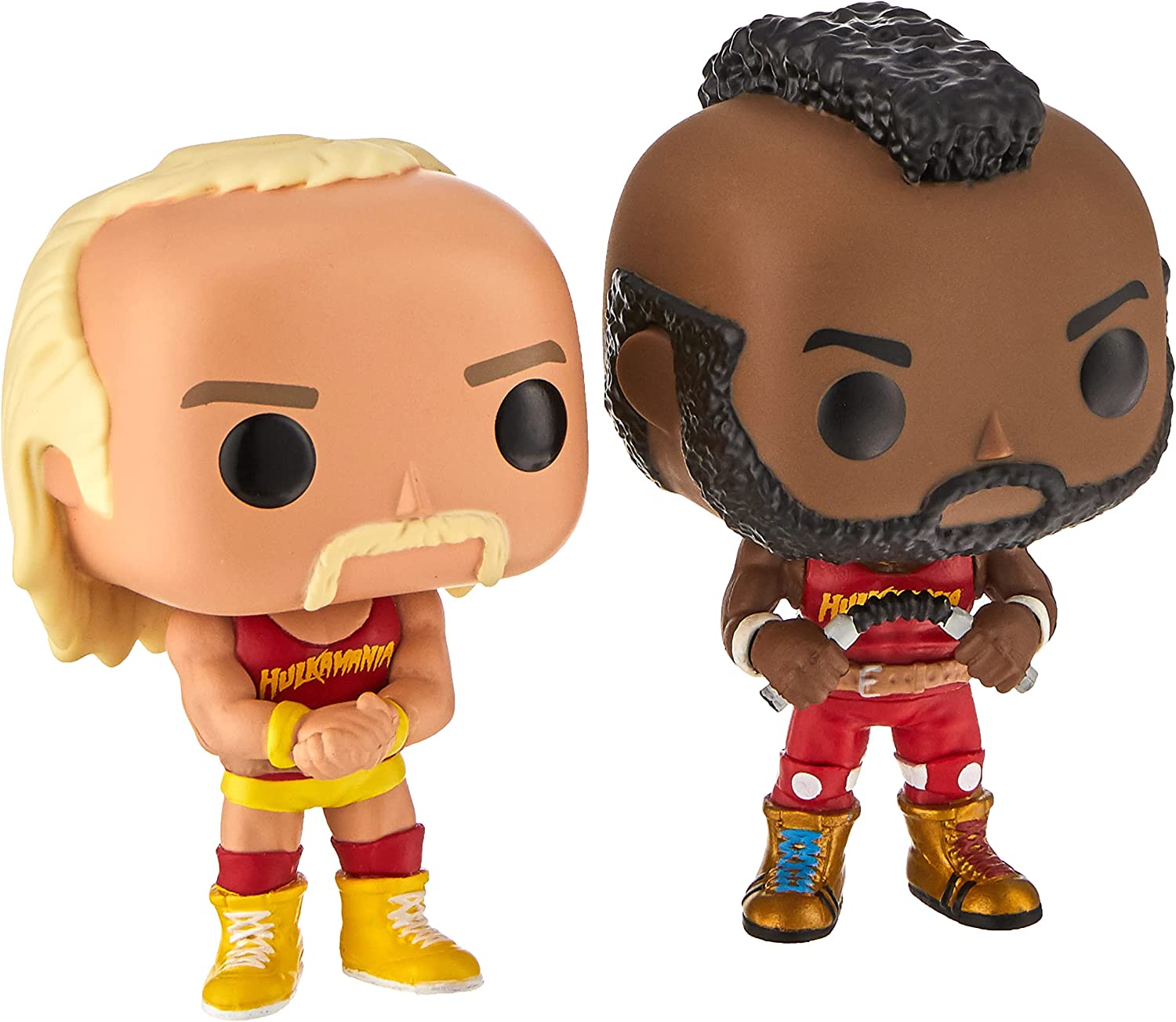 Funko Pop! WWE Hulk Hogan and Mr. T Vinyl Figure - Toys - New - CaveGamers