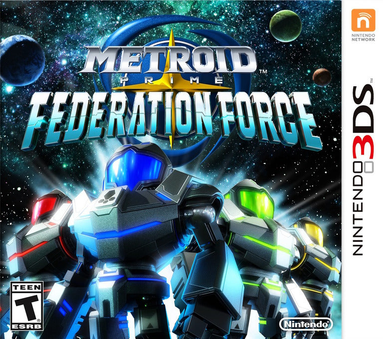 Metroid Prime: Federation Force 3DS - Video Game - Used - CaveGamers