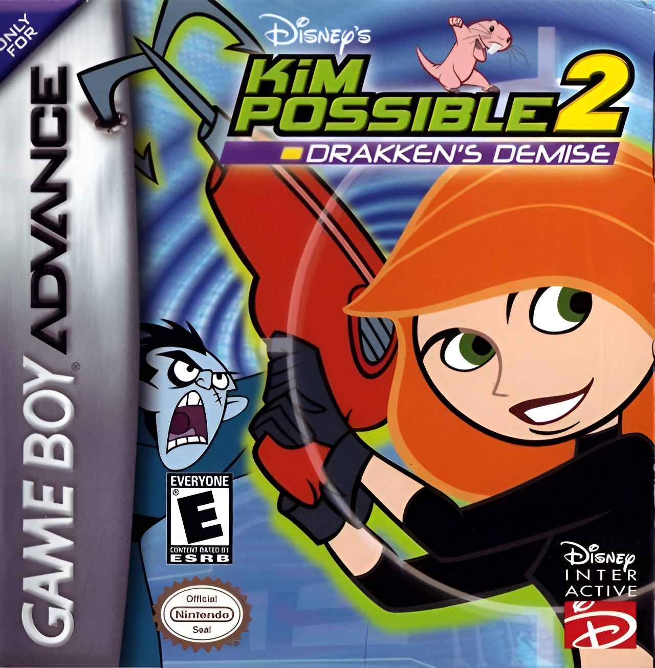Disney's Kim Possible 2 Drakken's Demise Game Boy Advance - Video Game - Used - CaveGamers