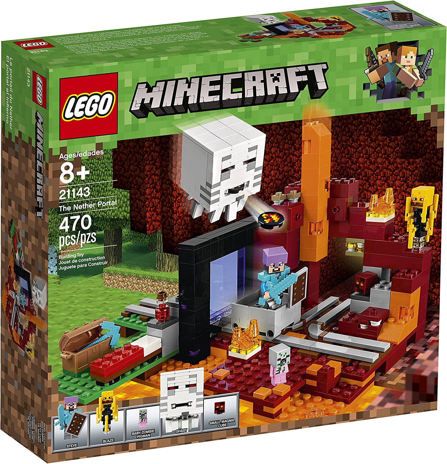 LEGO Minecraft The Nether Portal 21143 Building Sets - Toys - New - CaveGamers - Image 3