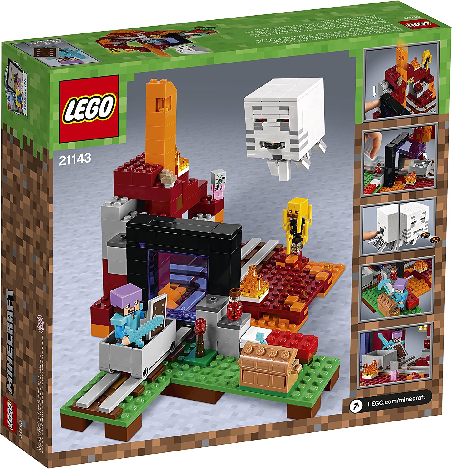 LEGO Minecraft The Nether Portal 21143
