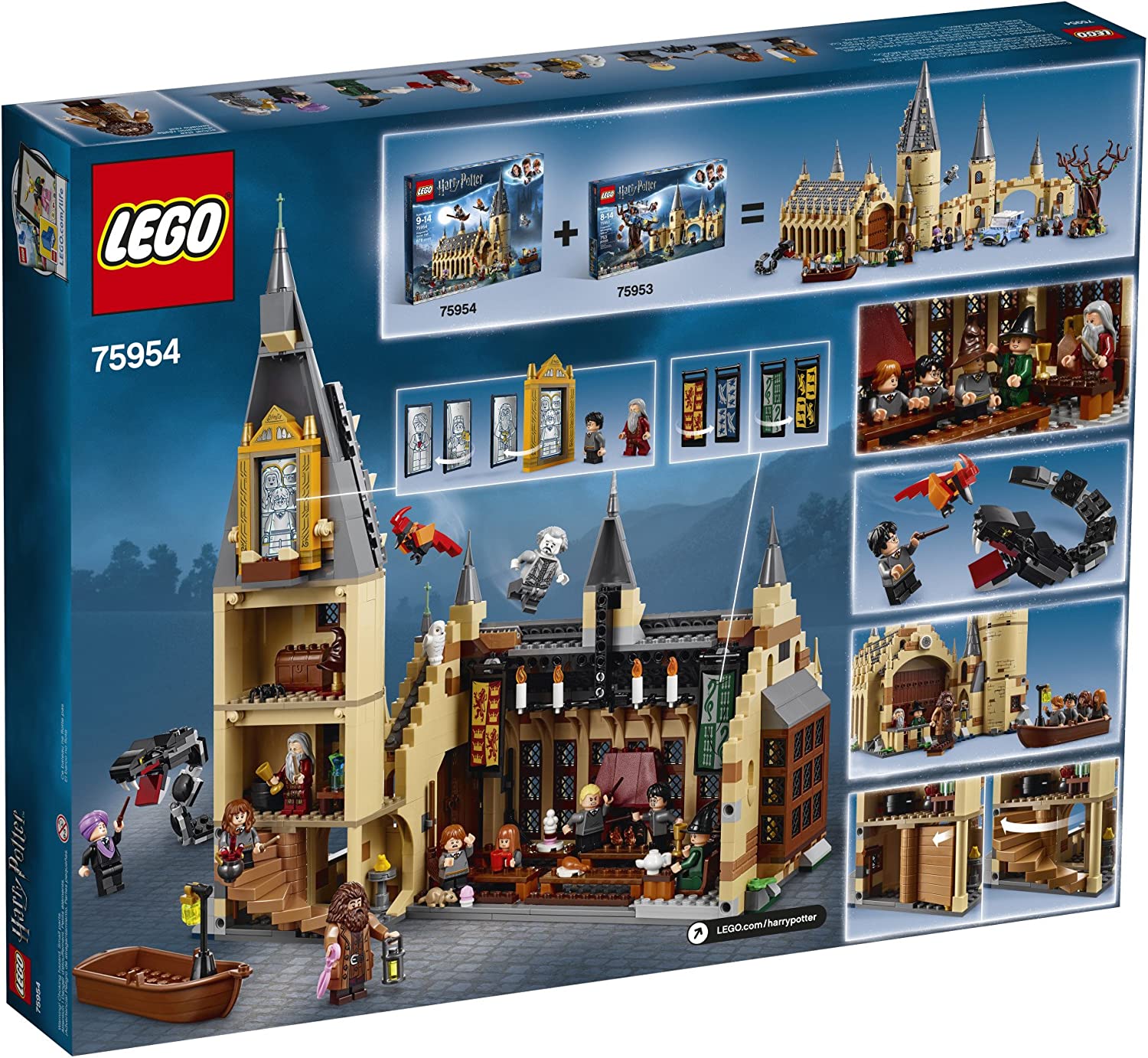 LEGO Harry Potter Hogwarts Great Hall 75954 Building Sets - Toys - New - CaveGamers - Image 4