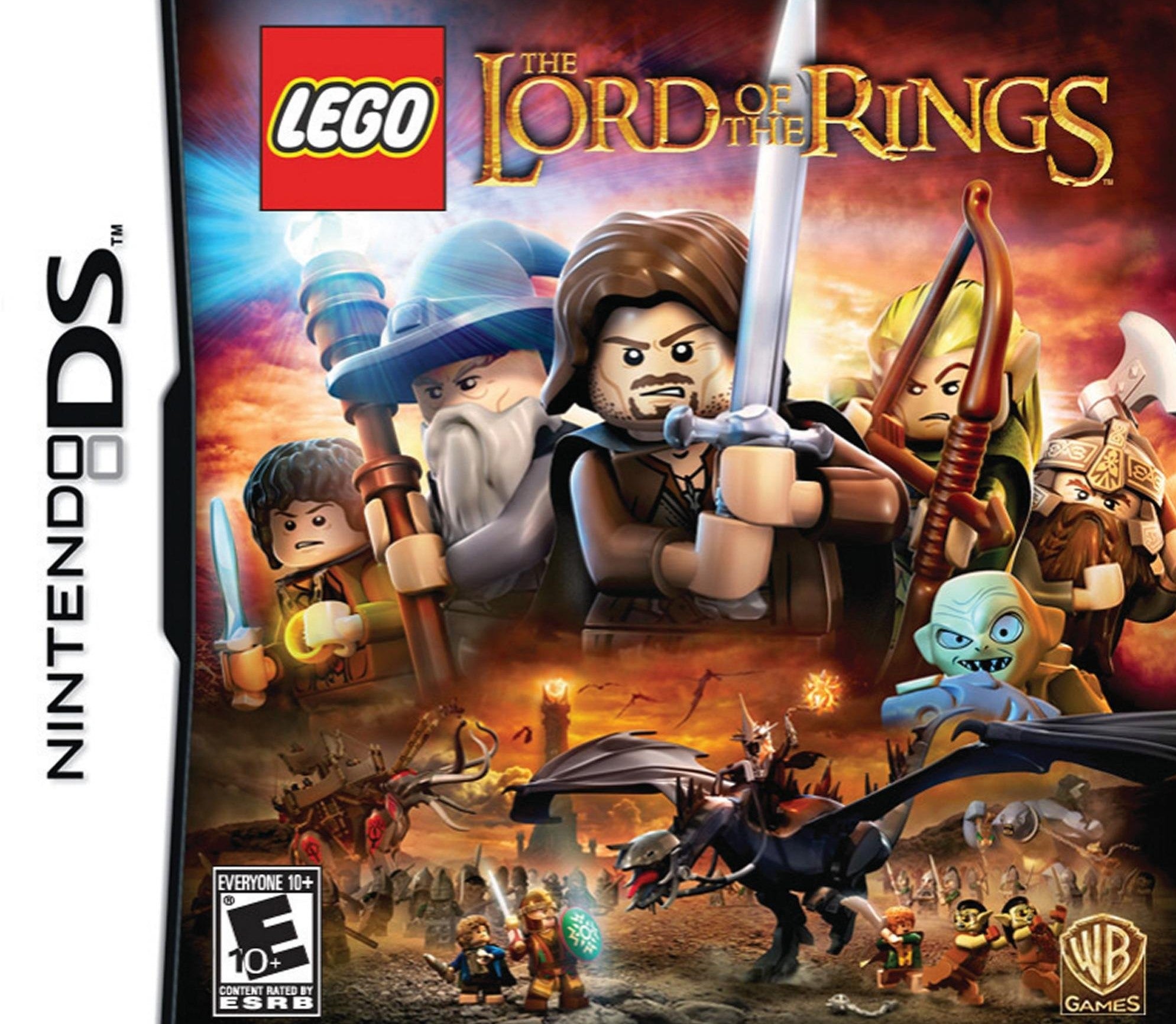 LEGO Lord of the Rings DS - Video Game - Used - CaveGamers