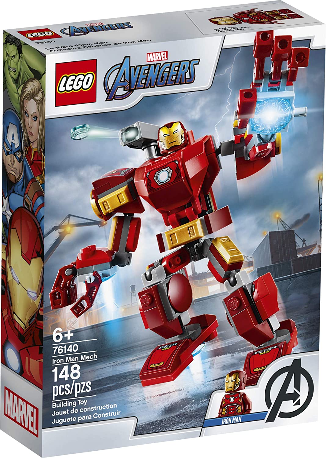 LEGO Marvel Avengers Iron Man Mech 76140 Building Sets - Toys - New - CaveGamers - Image 3