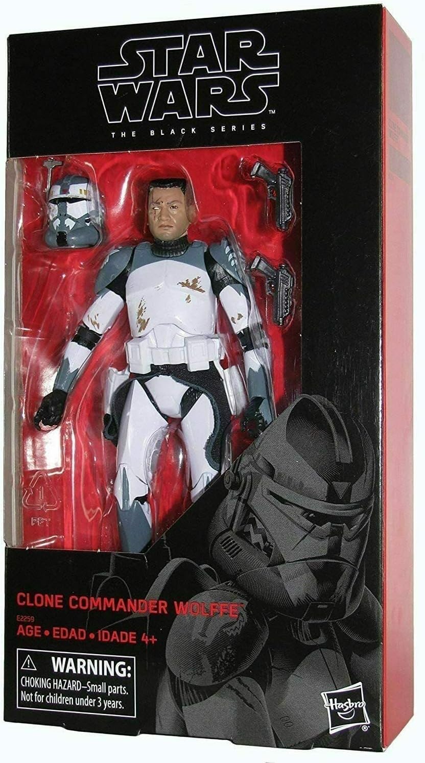 Clone Commander Wolffe - Star Wars: The Black Series 6" Action Figure