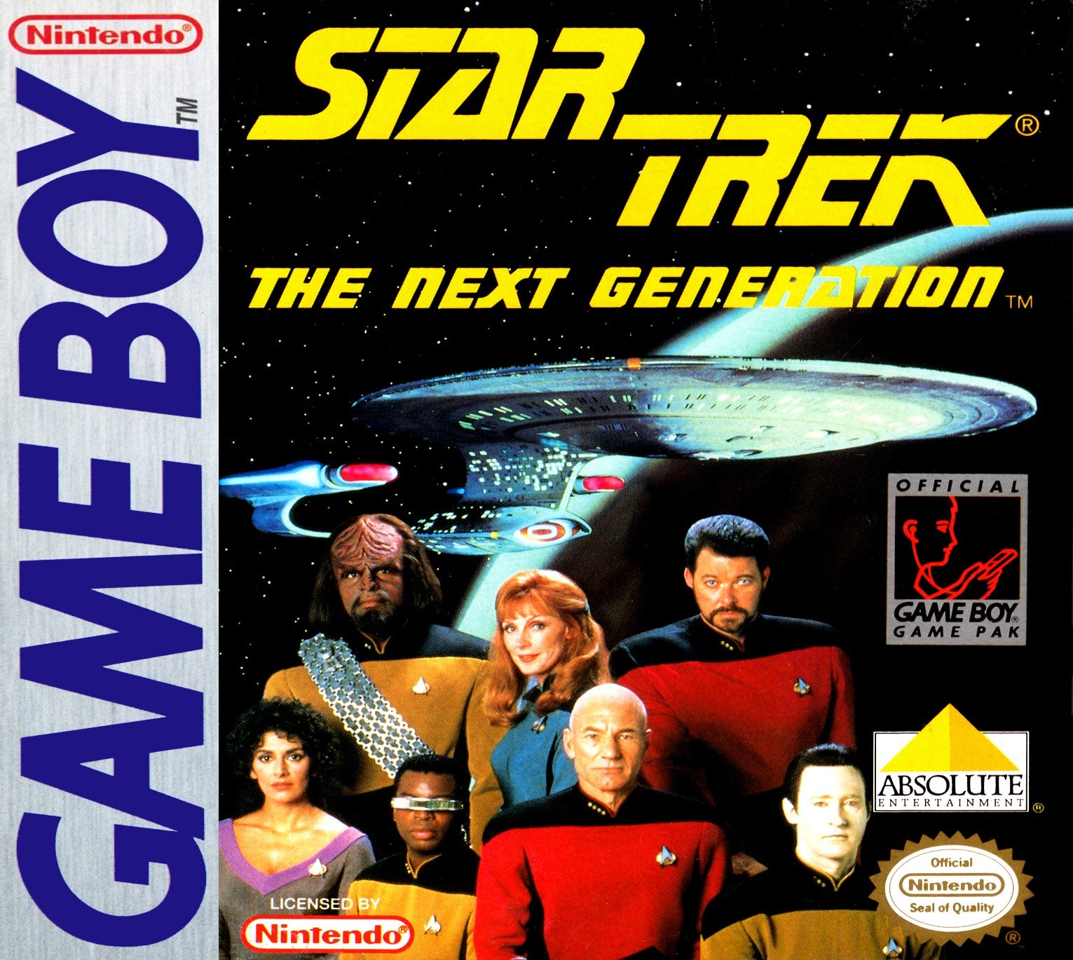 Star Trek Next Generation Game Boy - Video Game - Used - CaveGamers