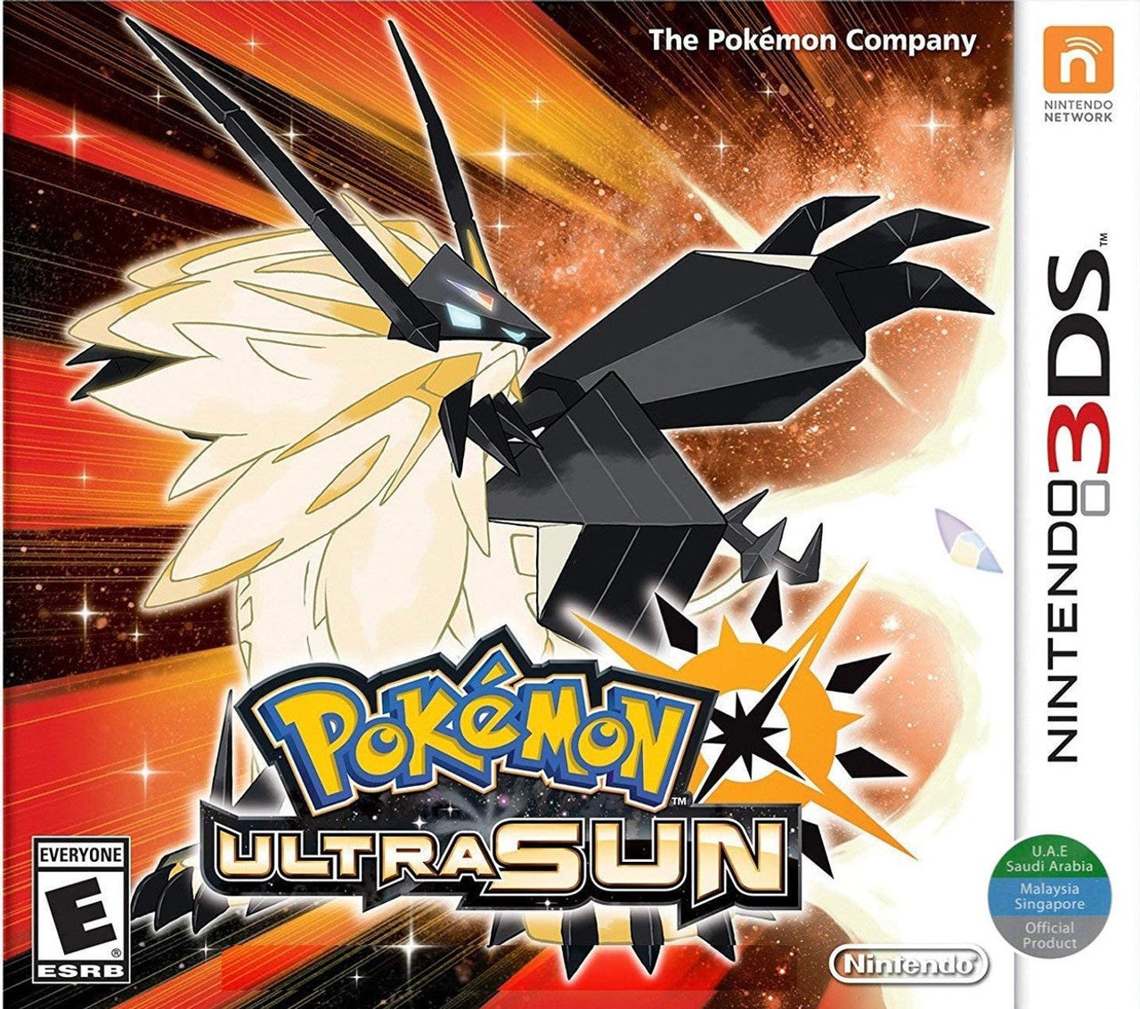 Pokemon Ultra Sun [Asia] 3DS - Video Game - New - CaveGamers