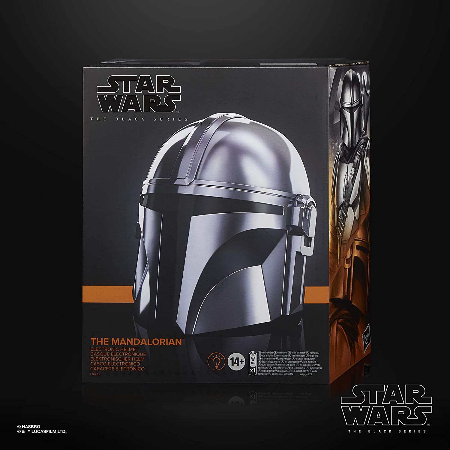 Star Wars: The Black Series - The Mandalorian Electronic Helmet Prop Replicas - Toys - New - CaveGamers - Image 7