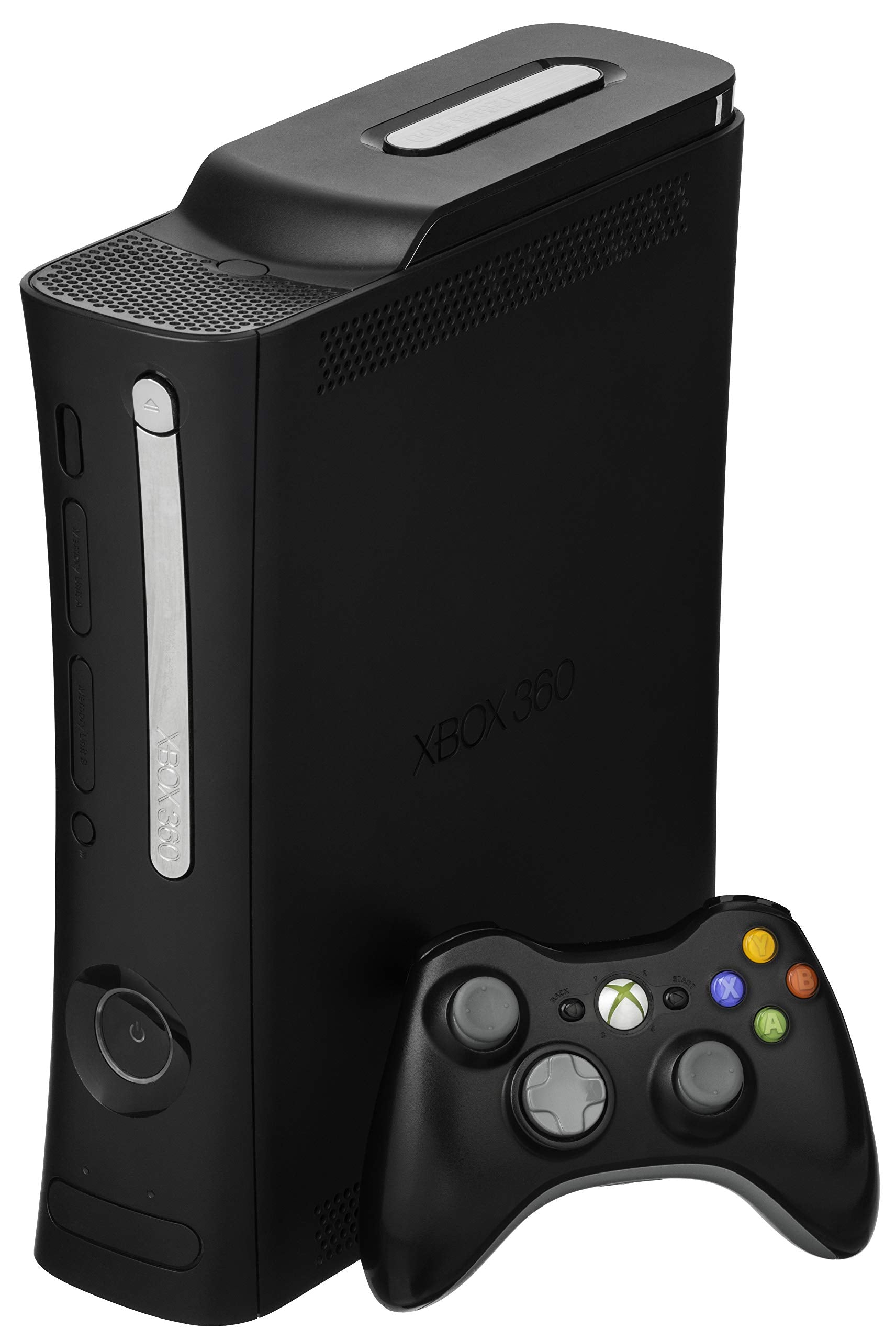 Xbox 360 Original Elite Console - Matte Black - Video Game System - Used - CaveGamers