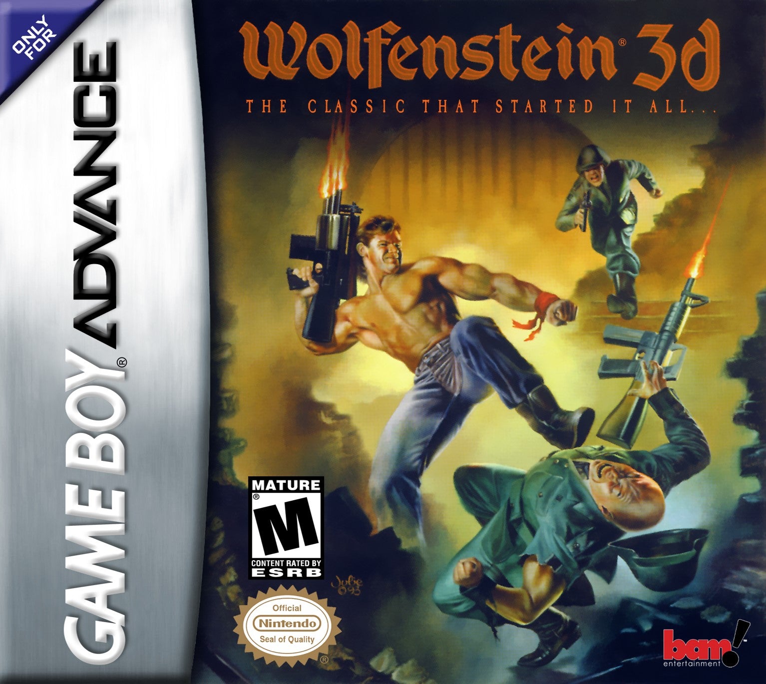 Wolfenstein 3D Game Boy Advance - Video Game - Used - CaveGamers