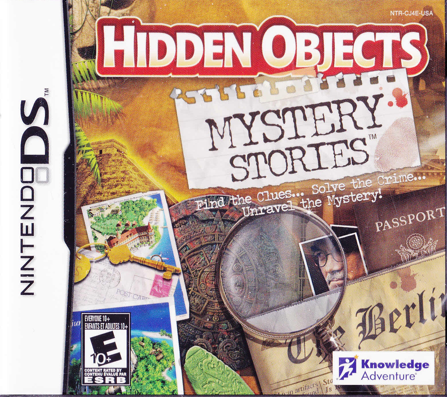 Hidden Objects: Mystery Stories DS - Video Game - Used - CaveGamers