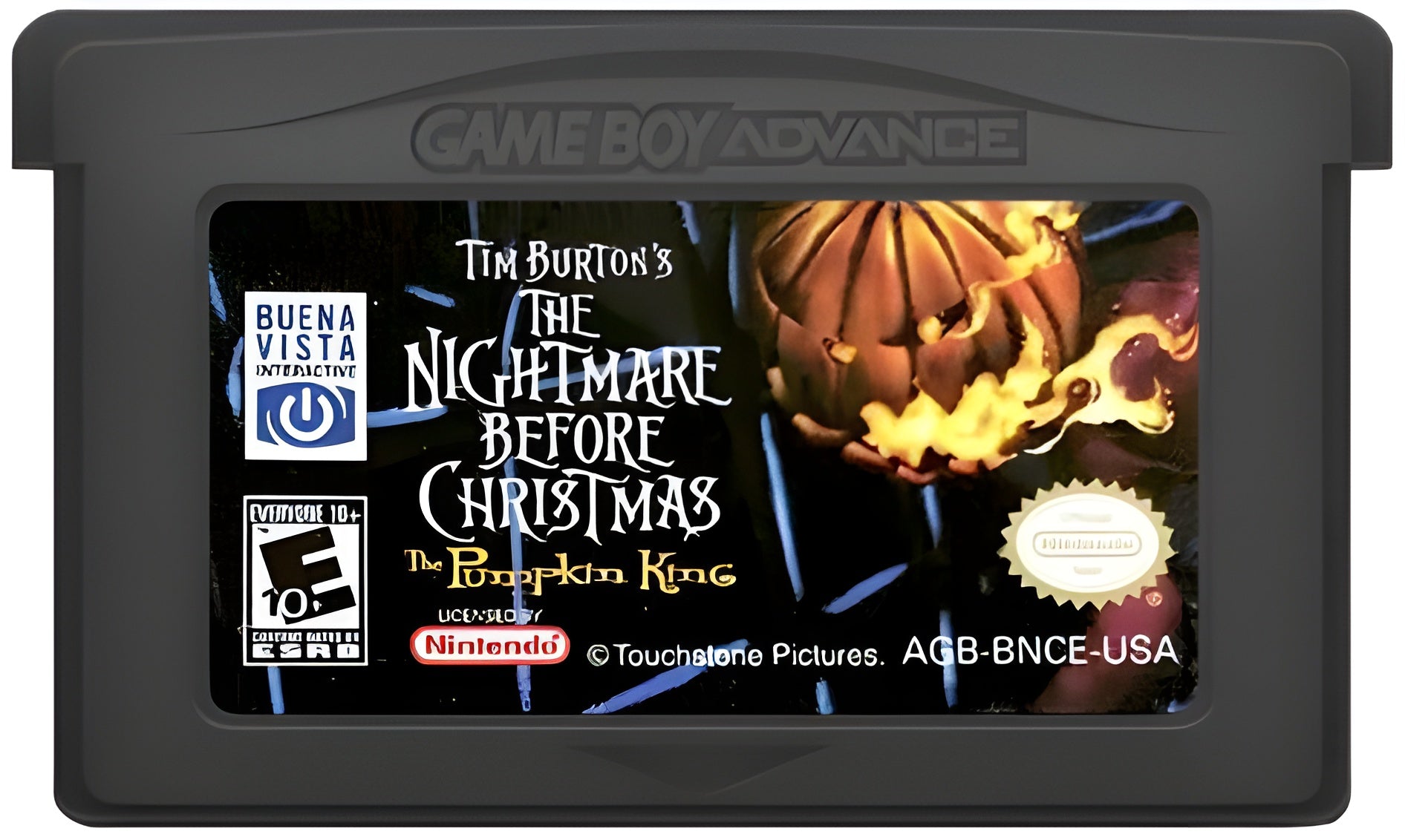 Tim Burton's The Nightmare Before Christmas: The Pumpkin King Game Boy Advance - Video Game - Used - CaveGamers - Image 3