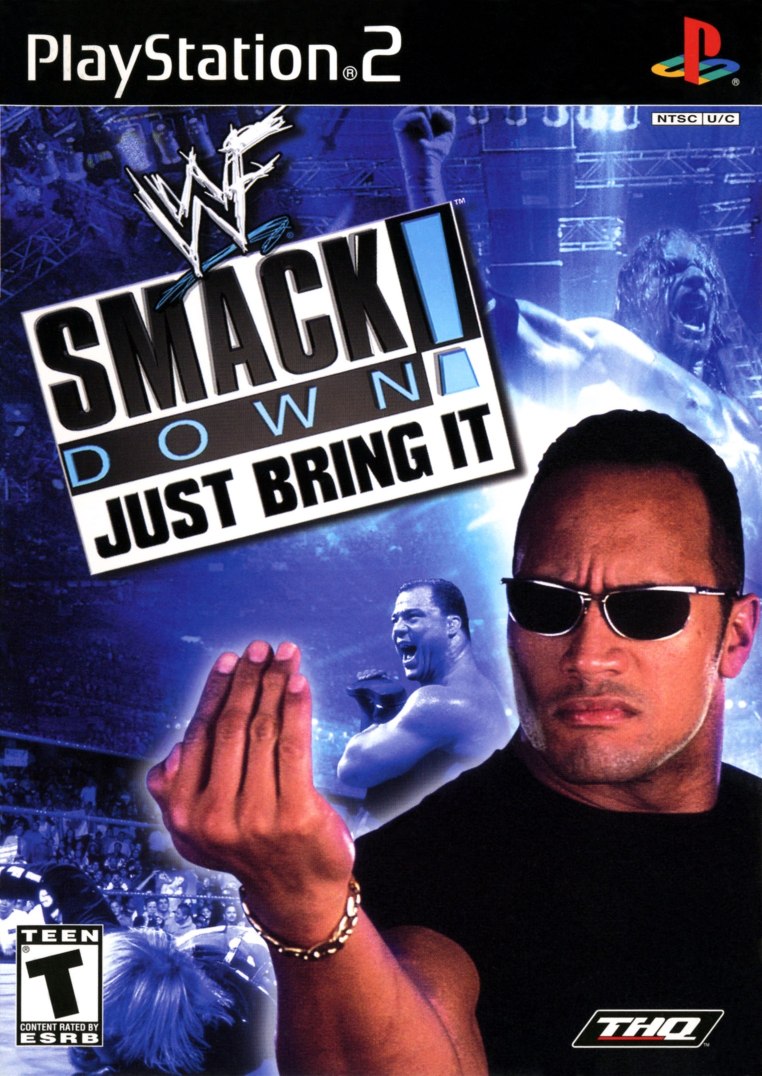 WWF Smackdown: Just Bring It PS2 - Video Game - Used - CaveGamers