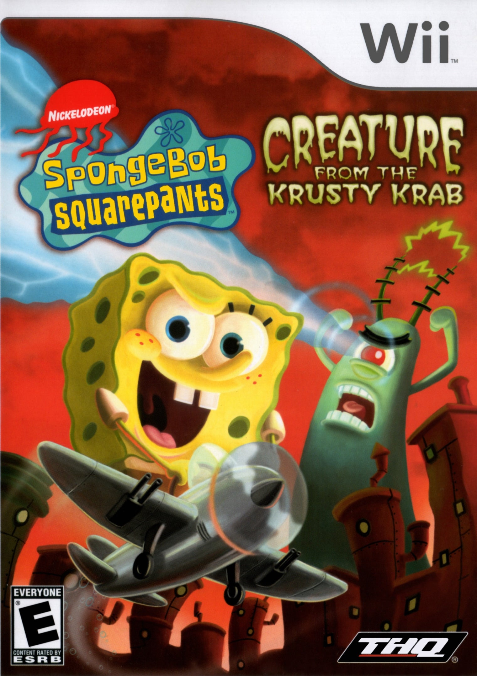 SpongeBob SquarePants: The Creature from the Krusty Krab for Nintendo Wii - Video Game - Used - CaveGamers