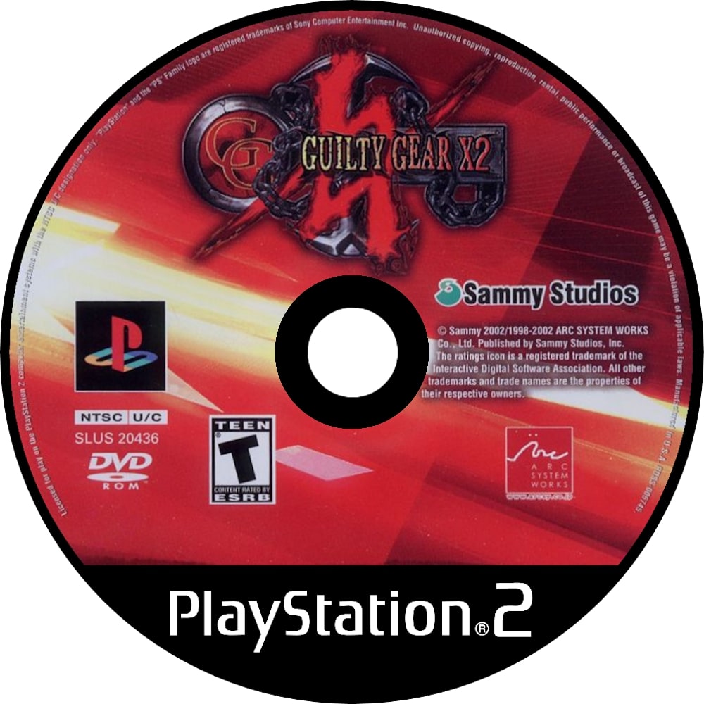 Guilty Gear X2 PS2 - Video Game - Used - CaveGamers - Image 3