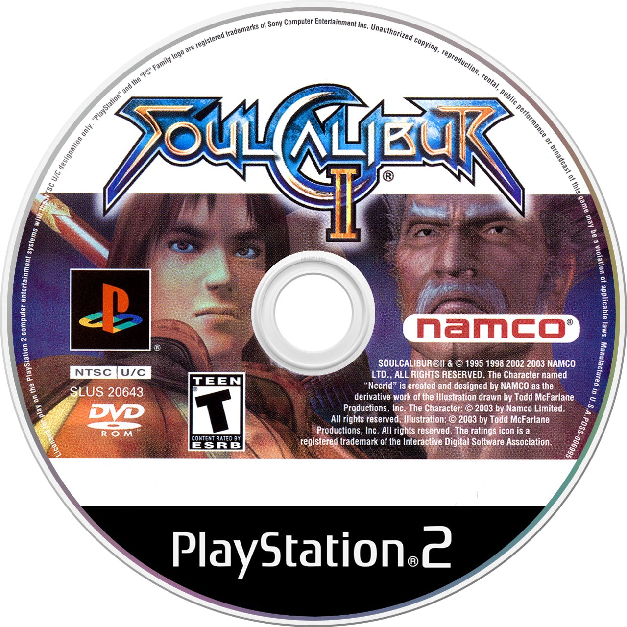 Soul Calibur II PS2 - Video Game - Used - CaveGamers - Image 3
