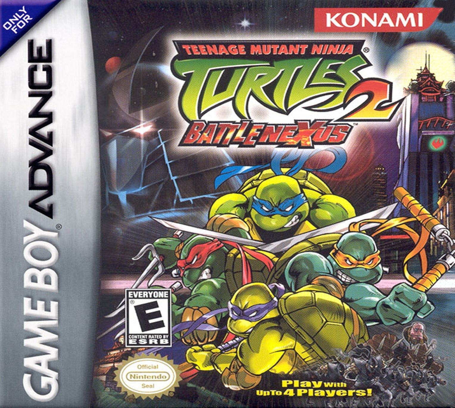 Teenage Mutant Ninja Turtles 2: Battle Nexus Game Boy Advance - Video Game - Used - CaveGamers
