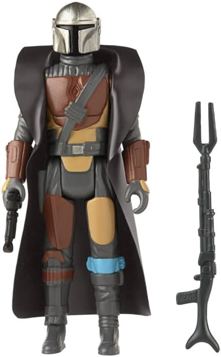 Star Wars: Retro Collection The Mandalorian (The Mandalorian) 3.75" Action Figure Action Figures - Toys - New - CaveGamers