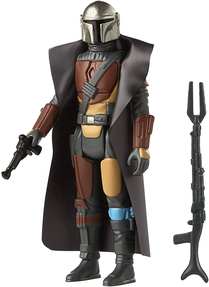 Star Wars: Retro Collection The Mandalorian (The Mandalorian) 3.75" Action Figure Action Figures - Toys - New - CaveGamers - Image 2