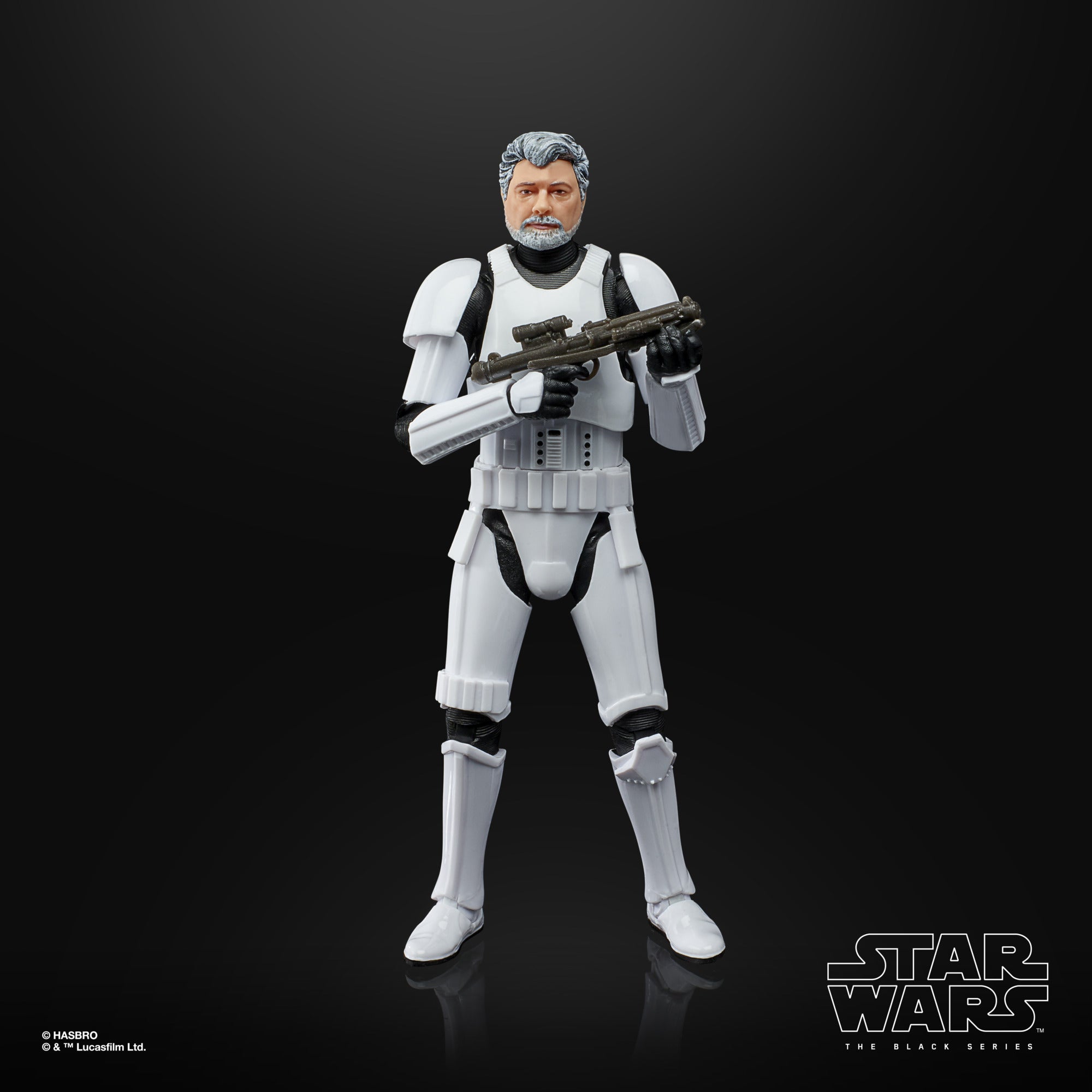 Star Wars: The Black Series - George Lucas Stormtrooper Disguise (50th Anniversary) Action Figure Action Figures - Toys - New - CaveGamers - Image 4