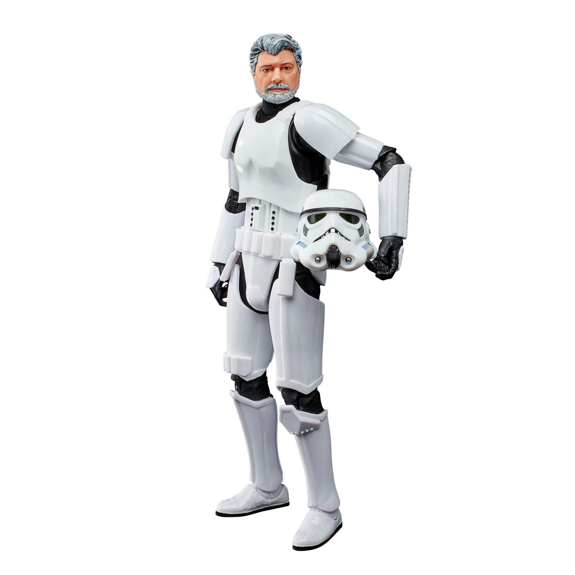 Star Wars: The Black Series - George Lucas Stormtrooper Disguise (50th Anniversary) Action Figure Action Figures - Toys - New - CaveGamers - Image 7