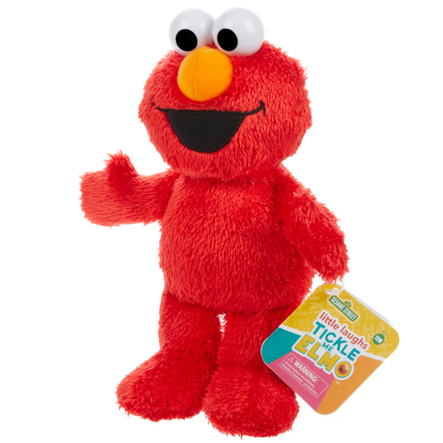 Tickle Me Elmo - Sesame Street: Little Laughs 10" Plush Dolls - Toys - New - CaveGamers