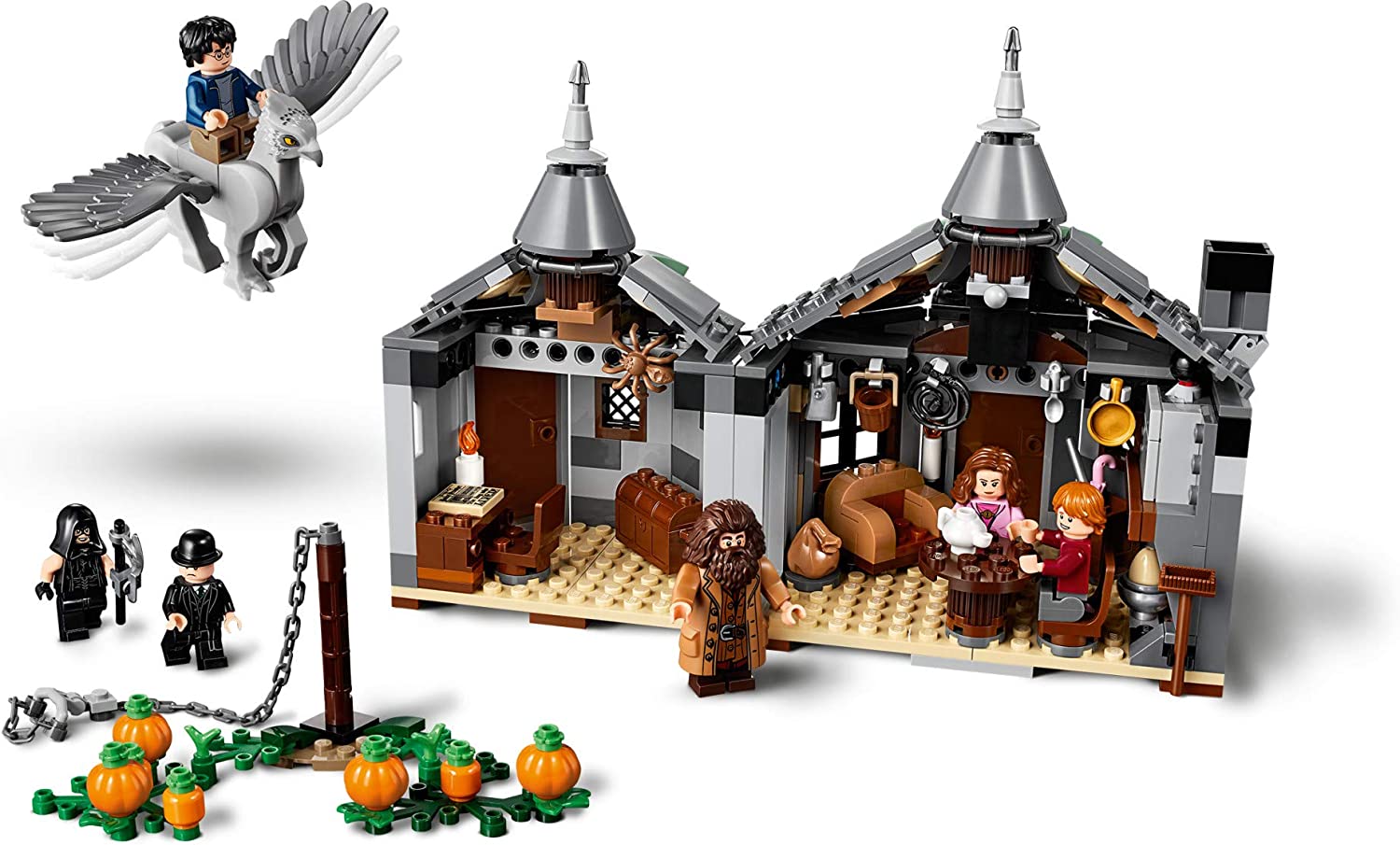 LEGO Harry Potter Hagrid's Hut: Buckbeak's Rescue 75947 Building Sets - Toys - New - CaveGamers - Image 6