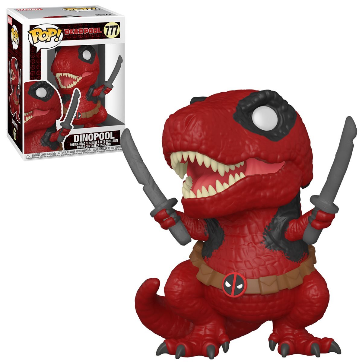 Funko Pop! Deadpool Dinopool Vinyl Figure - Toys - New - CaveGamers