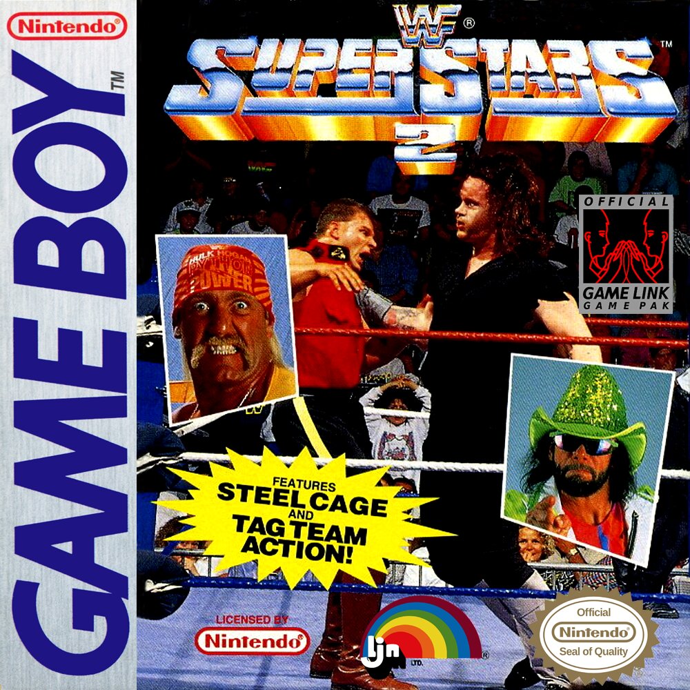 WWF Superstars 2 Game Boy - Video Game - Used - CaveGamers