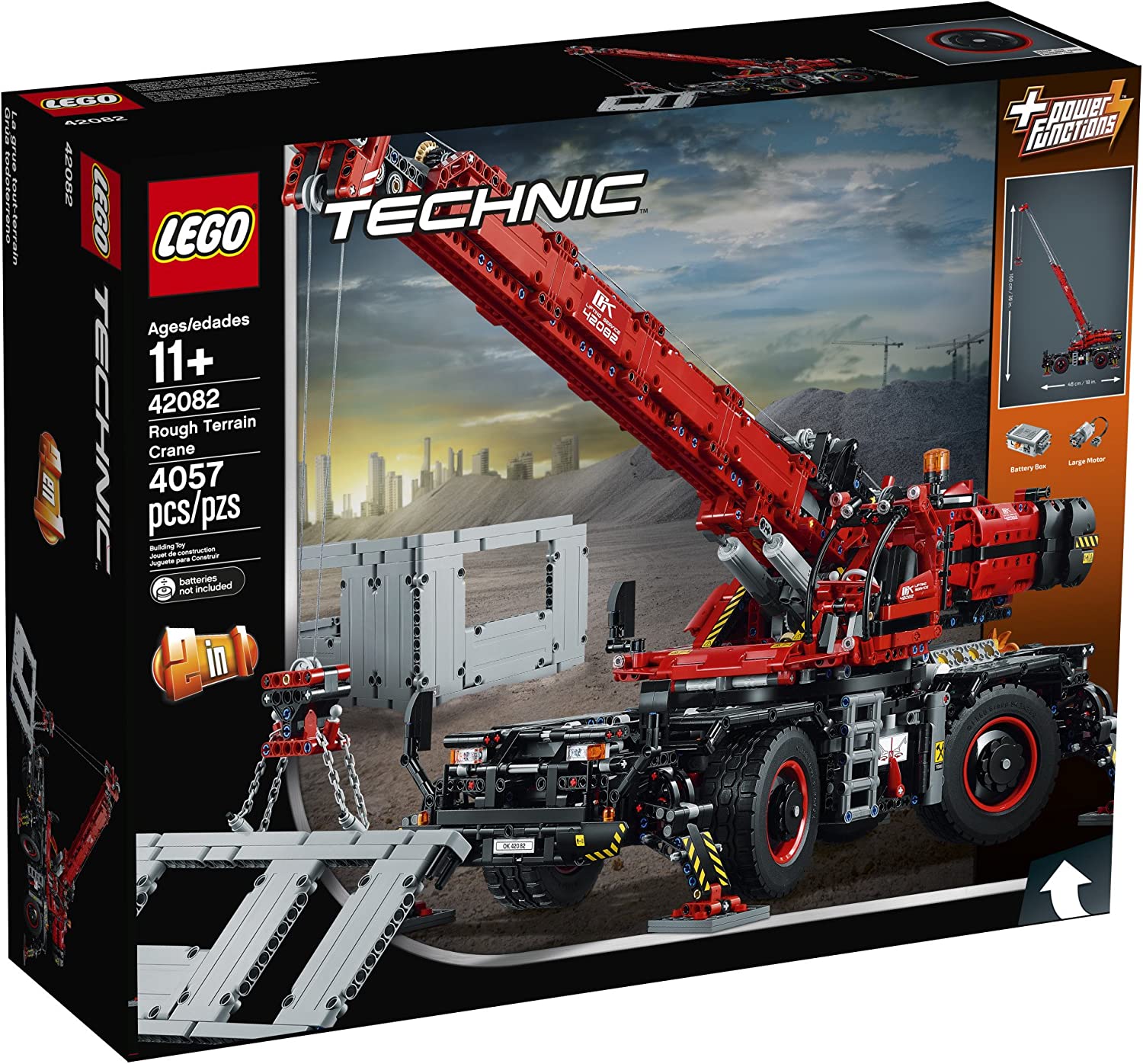 LEGO Rough Terrain Crane 42082 [Europe] Building Sets - Toys - New - CaveGamers - Image 3