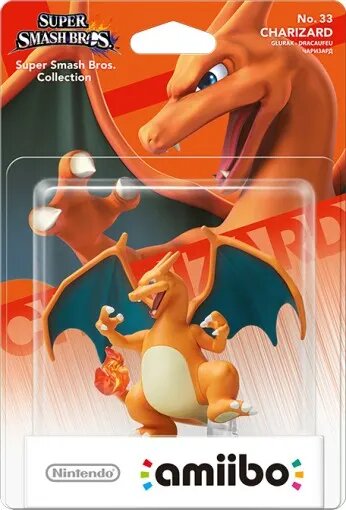 amiibo Super Smash Bros. Charizard [Europe] Amiibos - Video Game Accessory - New - CaveGamers