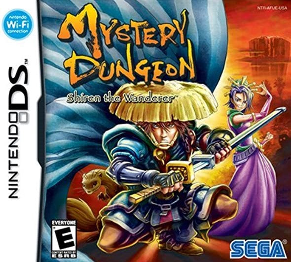 Mystery Dungeon Shiren the Wanderer DS - Video Game - Used - CaveGamers