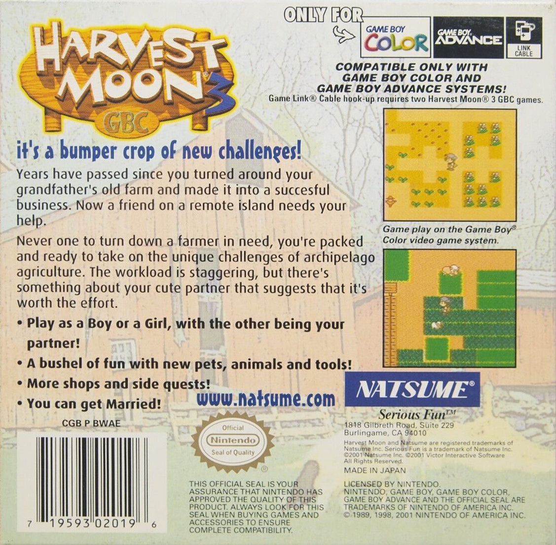 Harvest Moon 3