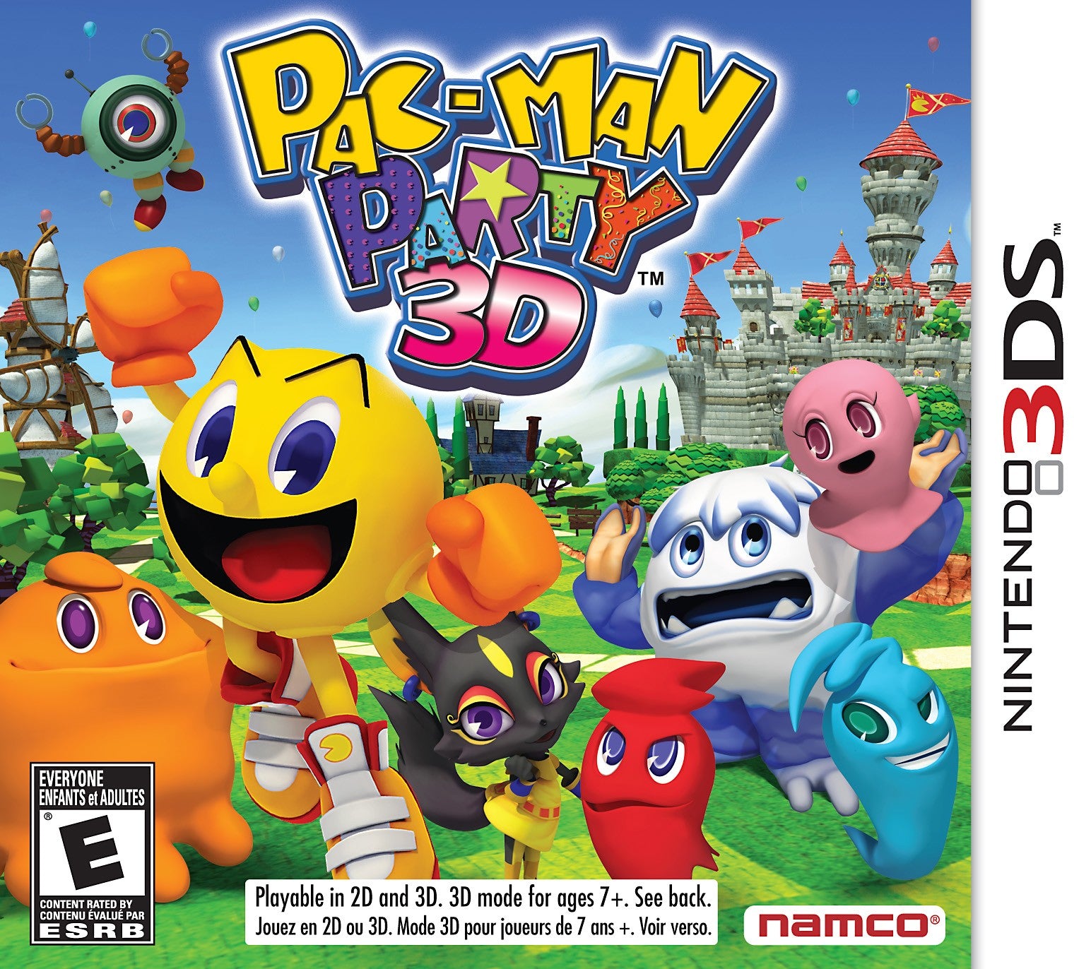Pac-Man Party 3D 3DS - Video Game - Used - CaveGamers