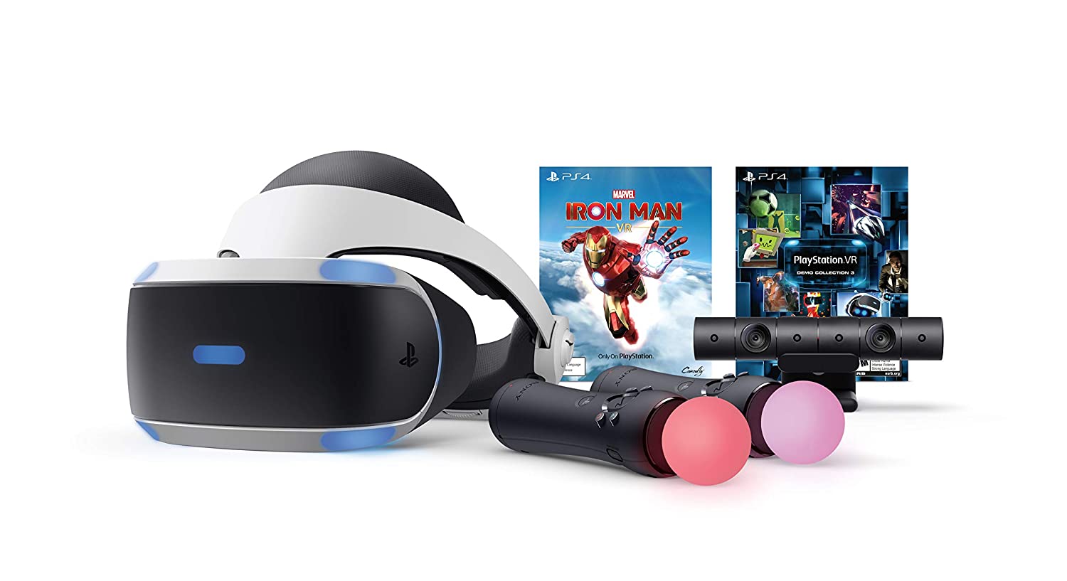 PlayStation VR Marvel's Iron Man VR Bundle PS4 - Video Game Accessory - New - CaveGamers
