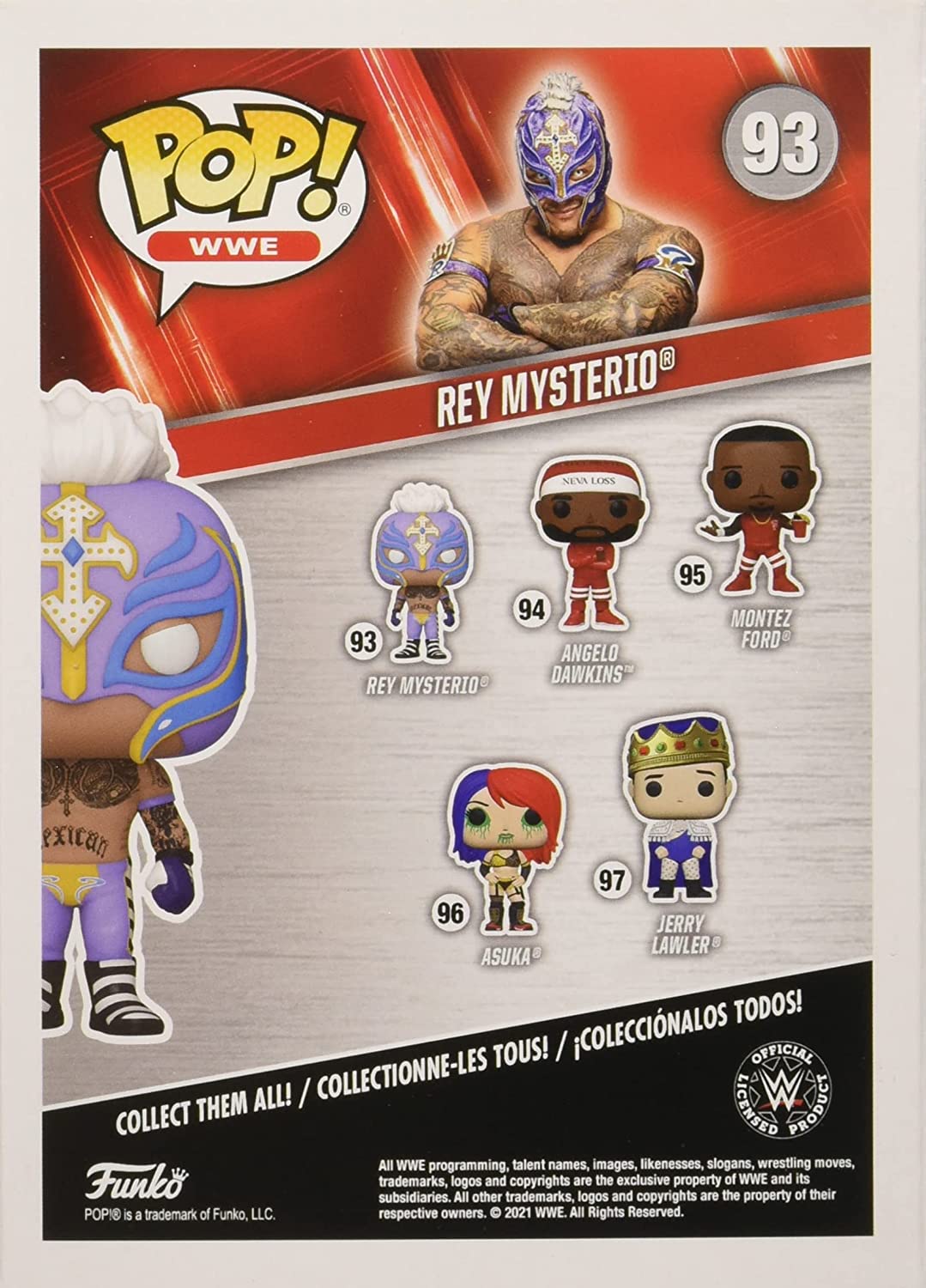 Funko Pop! WWE Rey Mysterio Vinyl Figure - Toys - New - CaveGamers - Image 2