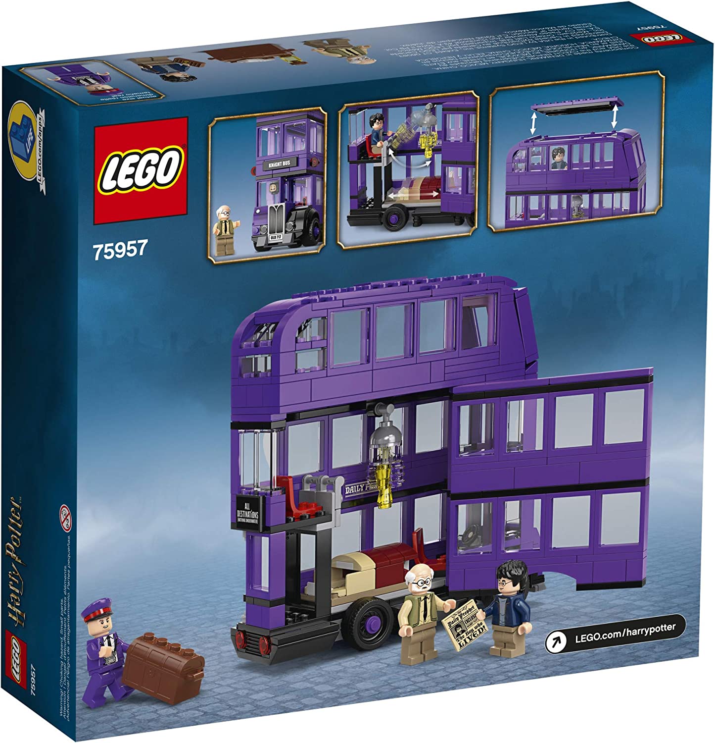 LEGO Harry Potter Knight Bus 75957 Building Sets - Toys - New - CaveGamers - Image 3