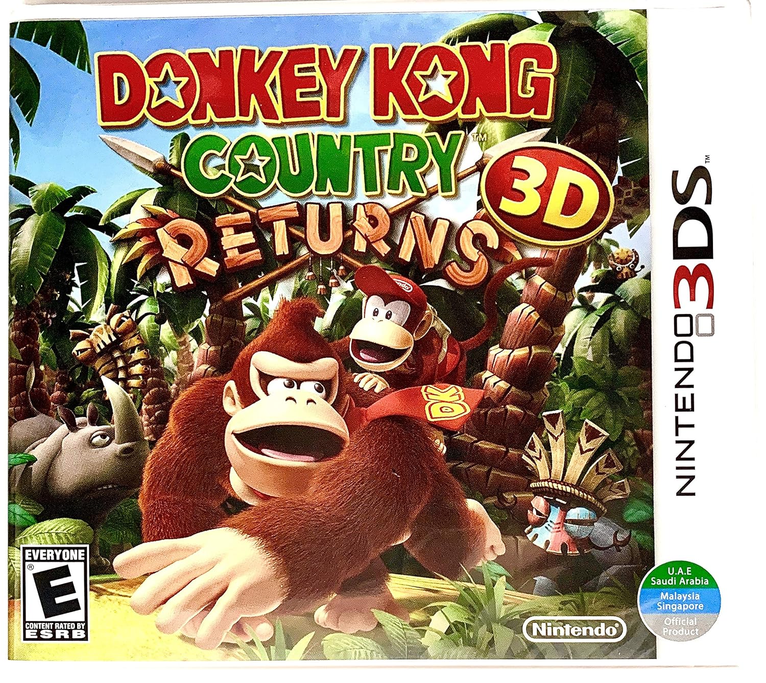 Donkey Kong Country Returns 3D [Asia]