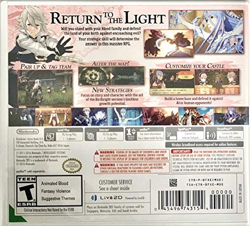 Fire Emblem Fates: Birthright [Asia] [New Condition]