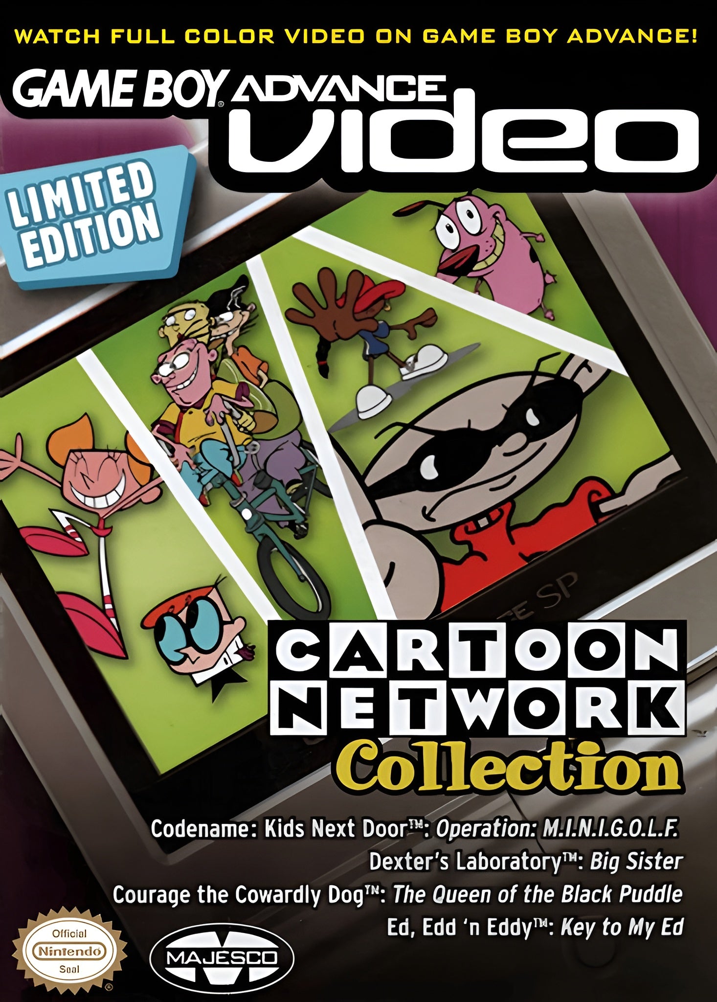 GBA Video Cartoon Network Collection Limited Edition Game Boy Advance - Video Game - Used - CaveGamers