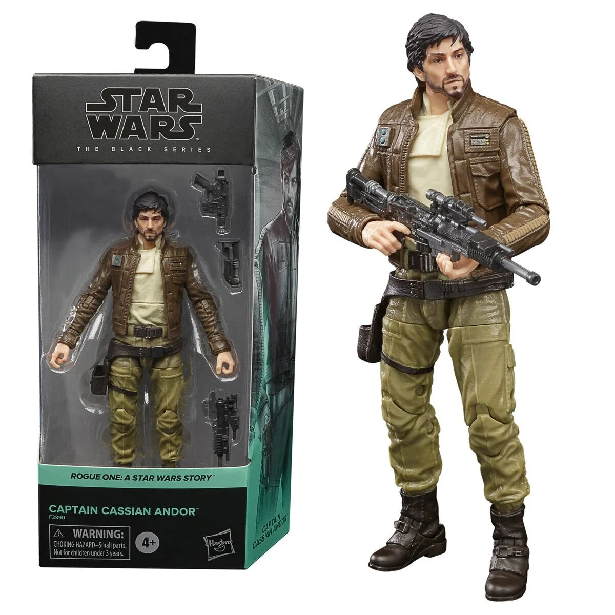 Star Wars: The Black Series - Captain Cassian Andor (Rogue One) 6" Action Figure