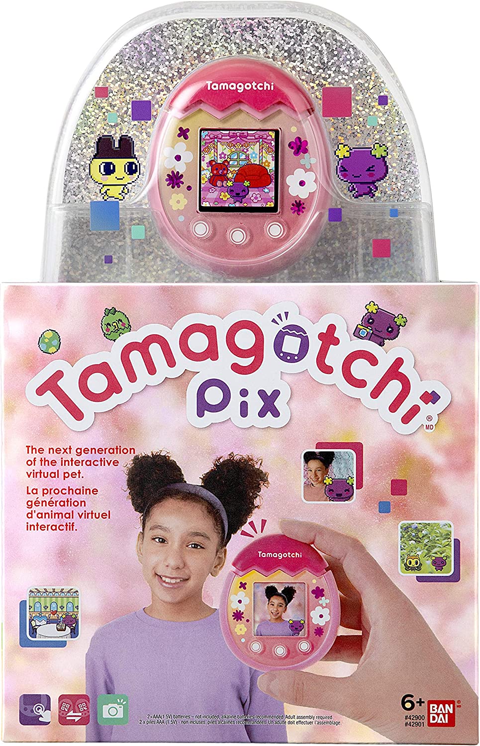 Tamagotchi Pix - Floral (Pink)