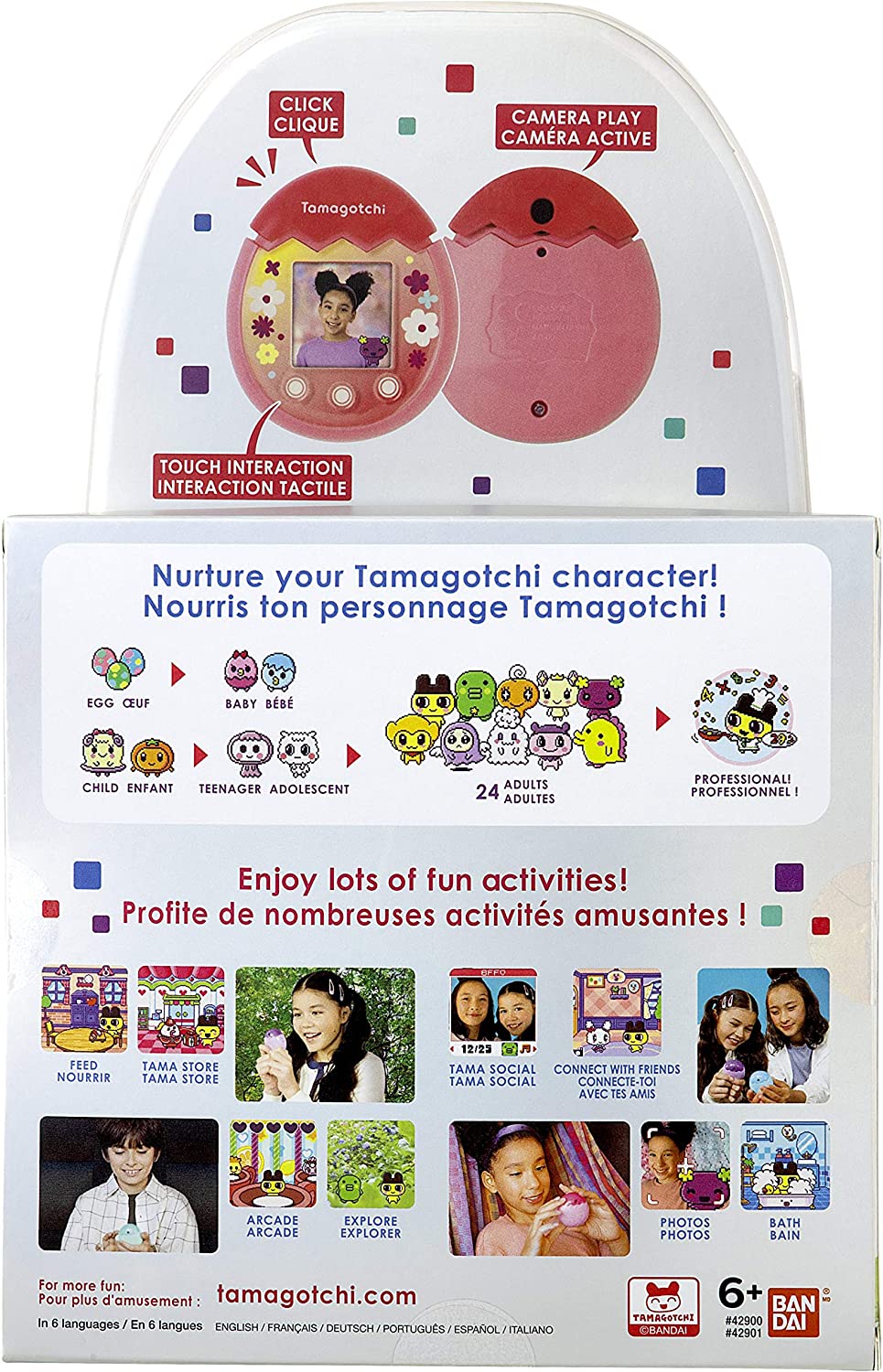 Tamagotchi Pix - Floral (Pink)