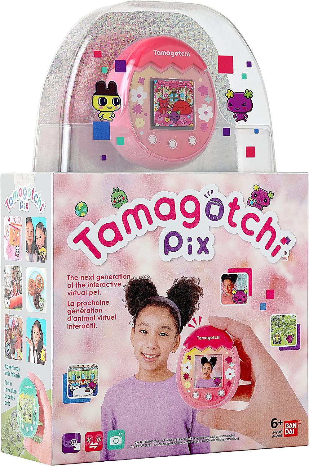 Tamagotchi Pix - Floral (Pink)