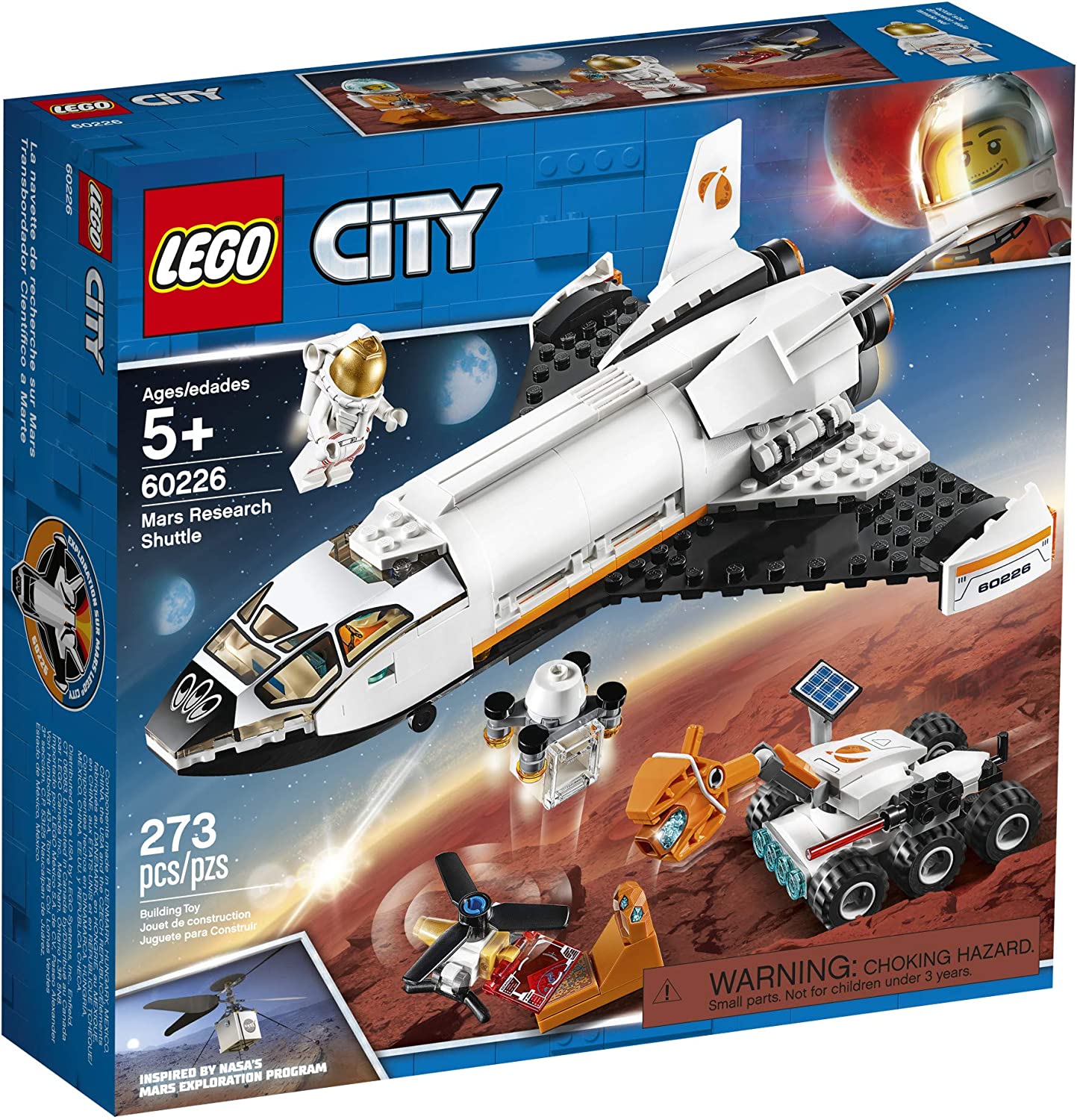 LEGO City Space Mars Research Shuttle 60226 Building Sets - Toys - New - CaveGamers - Image 3
