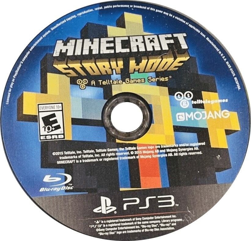 Minecraft: Story Mode PS3 - Video Game - Used - CaveGamers - Image 3