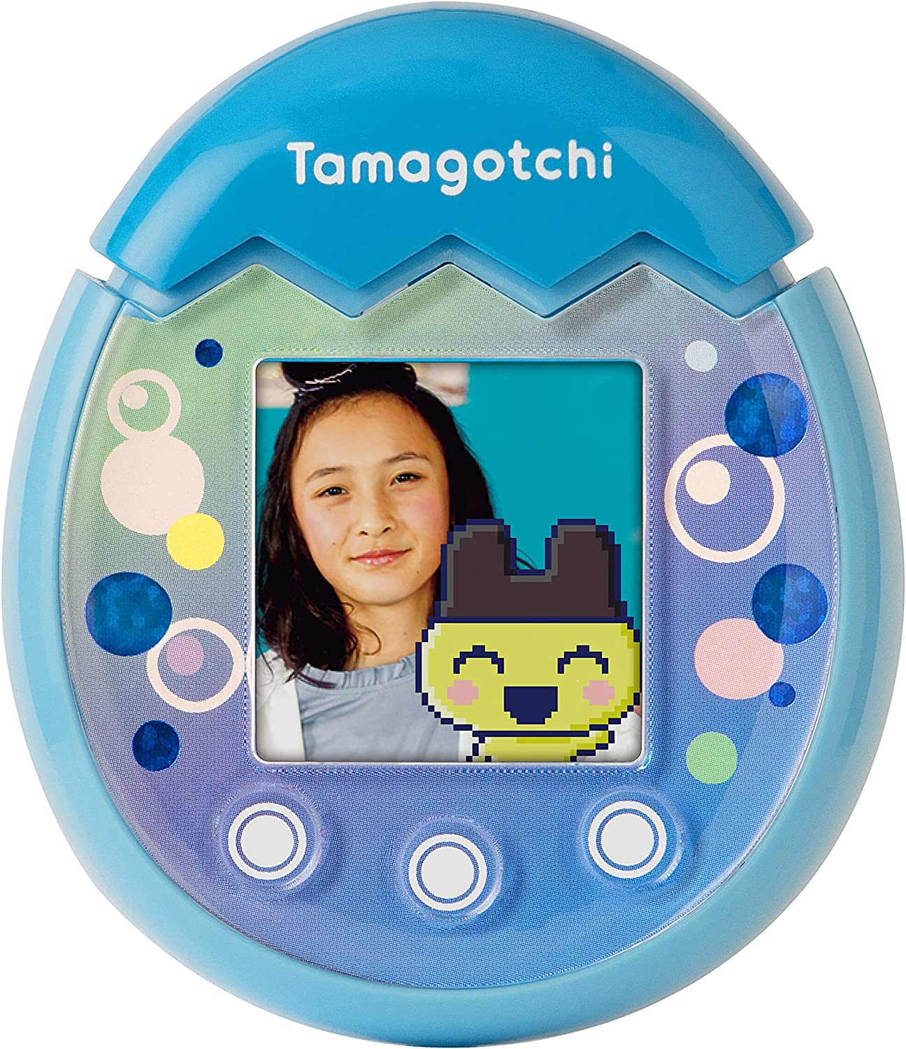 Tamagotchi Pix - Ocean (Blue) Digital Pet Electronic Toys - Toys - New - CaveGamers
